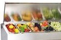 Холодильная витрина для ингредиентов polair vt2-g с крышкой