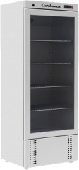 Холодильный шкаф полюс v700 с (стекло) carboma inox
